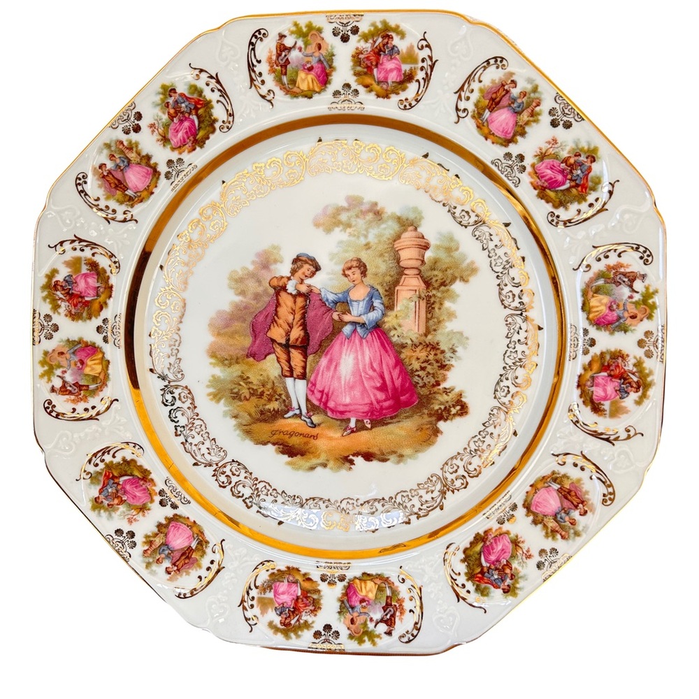Vintage serving plate